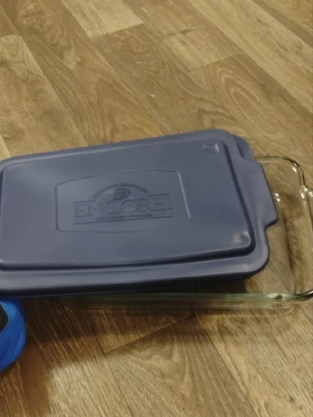 Anchor Hocking Encore Ovenware 9.5X13.5X2in 3qt Baking Dish W/ Lid & Carry Case